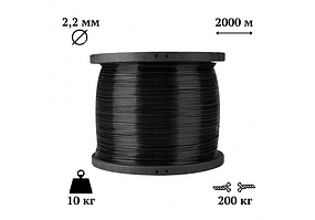 Шпалерний дріт (Агрошпалера) 2,2 мм  х 2000м