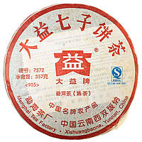 Чай Шу пуэр Мэнхай Да И 7572 2009г, 357 г KOMFORT