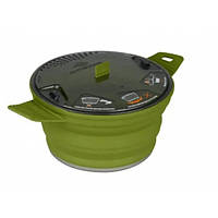 Кастрюля с алюминиевым дном Sea To Summit X-Pot 2.8 L Olive (1033-STS AXPOT2.8OL) QT, код: 7513152