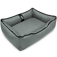 Лежак для собак и котов EGO Bosyak Waterproof S 65x55 Cерый (спальное место для собак и кошек QT, код: 7635034