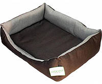 Лежак для собак Lucky Pet Тоби 4 60 x 90 x 22 см Коричневый (4820224212838) QT, код: 7998000