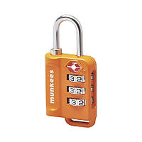 Брелок-замок Munkees 3610 TSA Combi Lock Orange (1012-3610-OR) QT, код: 6945082