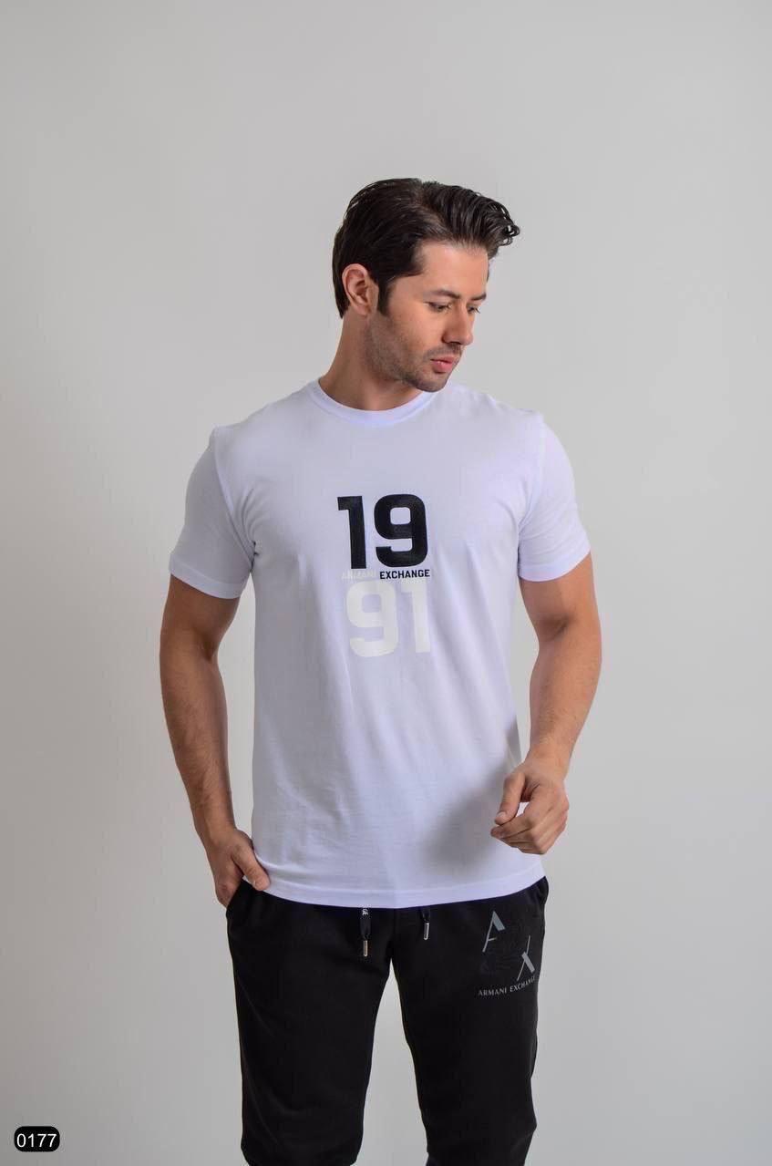 Чоловіча футболка Armani CK7820 біла