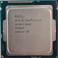 Процесор Intel Core i3-4330 C0 SR1NM 3.5 GHz 4M Cache Socket 1150 Б/У