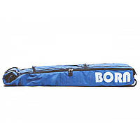Чохол для лиж та сноуборду на колесах Born синій 190 см (0099190) KOMFORT