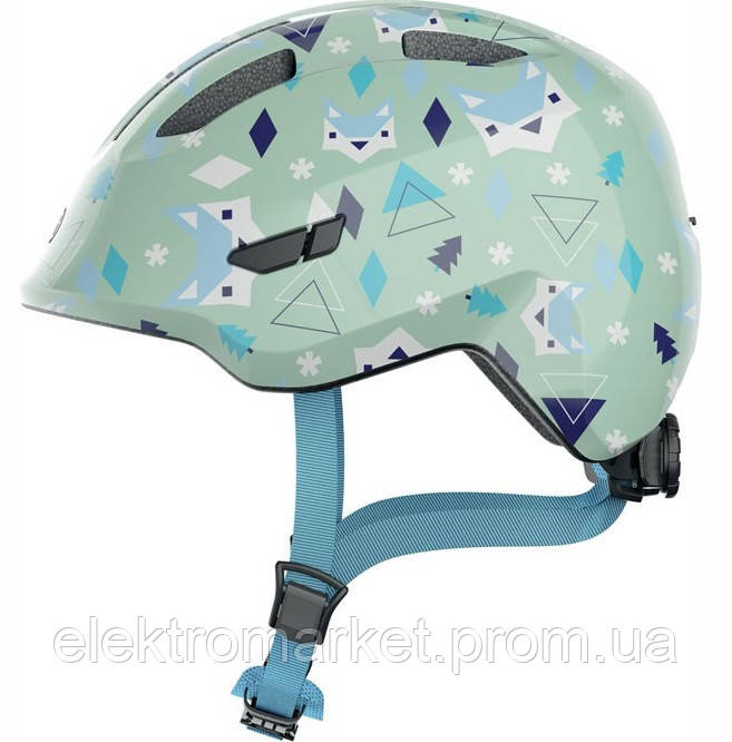 Велосипедный детский шлем ABUS SMILEY 3.0 M 50-55 Green Nordic ET, код: 8108486 - фото 1 - id-p2176181119