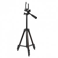 Штатив для камеры и телефона Tripod 3120 35-102 см Черный (20053100031) ET, код: 1821728