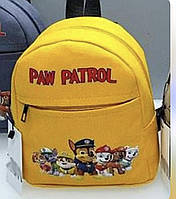 Детский дошкольный рюкзак Щенячий патруль paw patrol текстильный рюкзачок