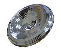 Лампа светодиодная Brille Пластик 12W Хром 33-602 QT, код: 7264277