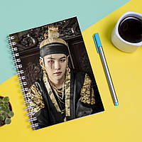 Скетчбук Sketchbook блокнот для рисования с принтом BTS Suga А3 Кавун 48 QT, код: 8301401
