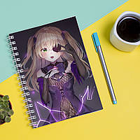 Скетчбук Sketchbook блокнот для рисования с принтом Genshin Impact - Геншин Удар 11 А3 Кавун QT, код: 8301461