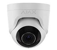 Проводная IP-камера Ajax TurretCam (8 Mp/2.8 mm) 110° белая (Украина)