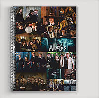 Блокнот Beauty Special А5 Harry Potter Always (9917) QT, код: 6954467