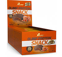 Протеиновый батончик Olimp Nutrition Protein Snack 12 х 60 g Salted caramel ET, код: 7669819