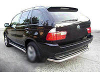 Задній захист Special (нерж) для BMW X5 E-53 1999-2006 рр DOK
