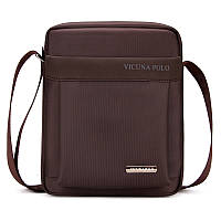 Мужская сумка Polo Vicuna коричневая (8805-2-BR)