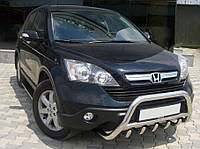 Кенгурятник WT003 (нерж.) для Honda CRV 2007-2011 гг DOK