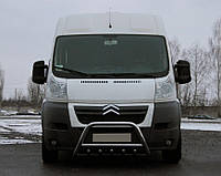 Передняя дуга WT003 (нерж.) для Citroen Jumper 2007-2024 и DOK