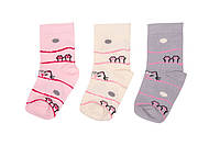 Шкарпетки дитячі для дівчинки GABBI NSD-610 8-10 (90610) в уп. 6 шт ET, код: 8454484