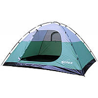 Палатка SOLEX четырехместная зеленая (82115GN4) QT, код: 6619034