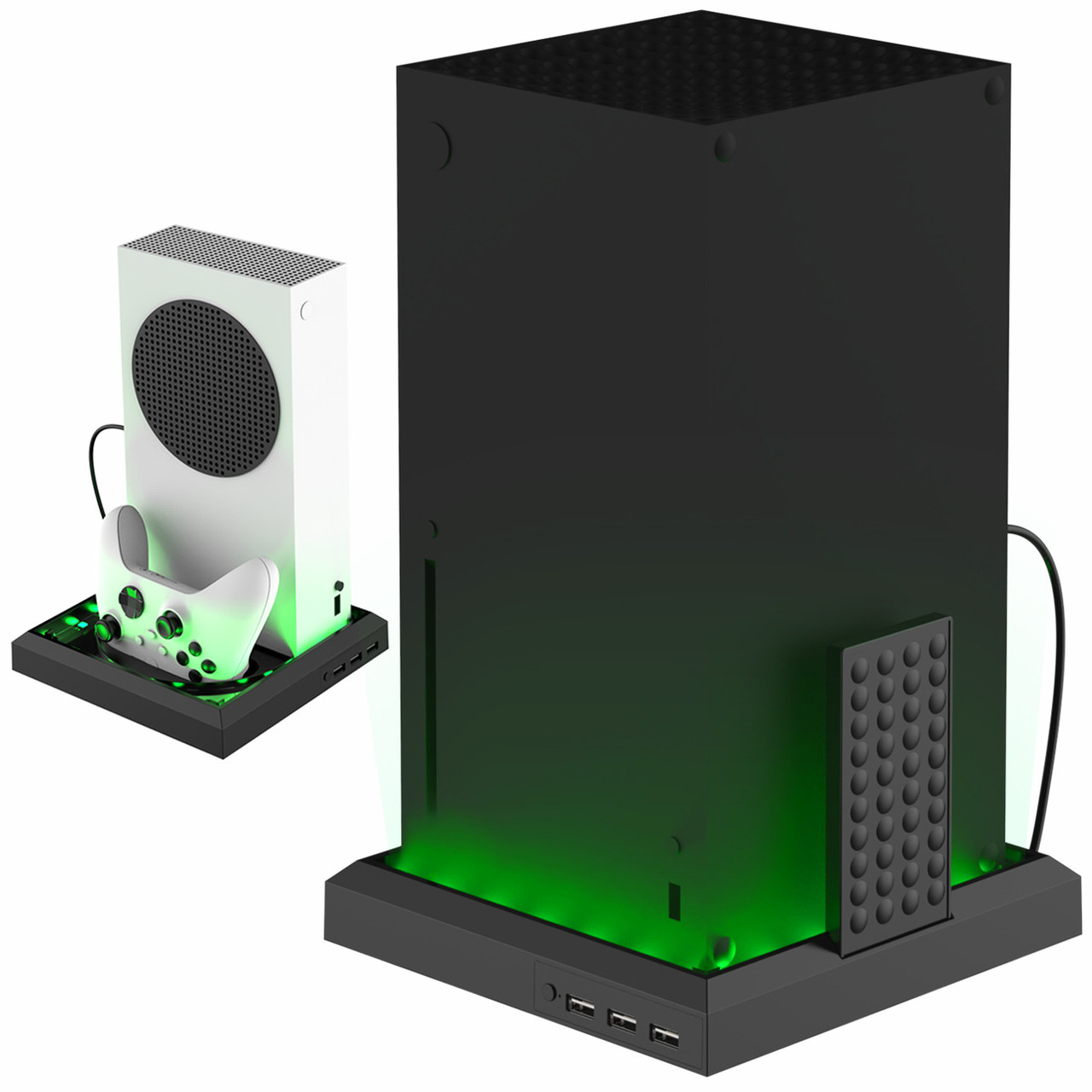 Док-станція для XBOX Series X/S DSX-810, RGB-підсвітка, підставка