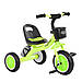 Дитячий триколісний велосипед TURBOTRIKE M 3197-M-2 сидіння зі спинкою, пляшечка для води, фото 3
