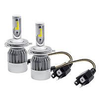 Лампи світлодіодні автомобільні Partol S2 H4 P43T 12 В 72 Вт 8000лм QT, код: 6482285