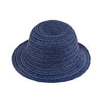 Шляпа соломенная Summer hat крупная вязка 56-58 Синий (17521) QT, код: 1895890