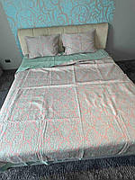 Муслиновая постель гипоаллергенное Белье лен натуральное Турецкое постельное белье Комплект из муслина мятное