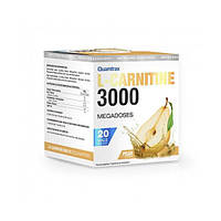 Жиросжигатель для спорта Quamtrax L-Carnitine 3000 20 х 25 ml Pear ET, код: 7848537