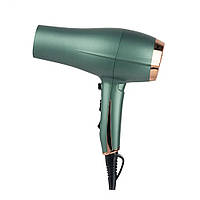 Фен для укладки волос компактный с концентратором XPRO 409 Зеленый (41361-409_429) ET, код: 8383938