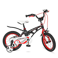 Велосипед детский PROF1 LMG14201 14 дюймов, красный KOMFORT