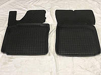 Tuning Резиновые коврики с бортом (2 шт, Polytep) для Volkswagen Caddy 2004-2010 гг r_601