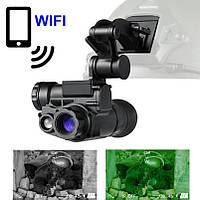 Монокуляр нічного бачення ПНБ з wifi, 6Х зумом та кріпленням на шолом Nectronix NVG10 DOK