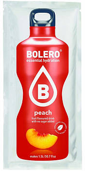 Bolero Drinks без цукру ПЕРСИК, 9 г