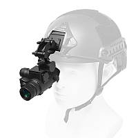 Монокуляр ночного видения ПНВ с 3Х зумом и креплением на шлем Nectronix NVG20 до 200 метров DOK