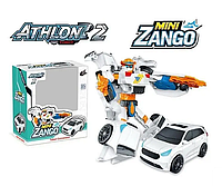 Детский игровой трансформер мини Занго Tobot mini Zango 968-9 трансформируется в машину