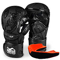 Перчатки для ММА Phantom Muay Thai Black S/M (капа в подарок) r_2990