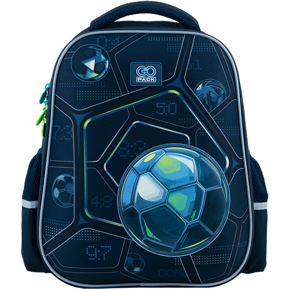 Рюкзак GoPack Education напівкаркасний Winner 38x28x13 см, 15 л, синій (GO24-165M-7)