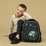 Рюкзак GoPack Education напівкаркасний  Winner 38x28x13 см, 15 л, синій (GO24-165M-7), фото 11
