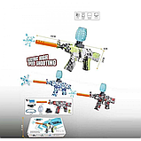 Дитячий іграшковий автомат АК-47 гель бластер Орбіган 45см на орбізах CZ 08-1 Глушник акумулятор окуляри, фото 5