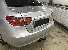 Фаркоп Hyundai Elantra HD 2006-2011 (Хендай Елантра HD) без підрізу бампера
