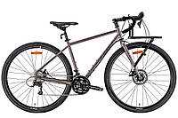Велосипед Cr-Mo steel 28 Leon TR-90 DD 2022 S Бежевий UL, код: 8413809