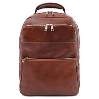 Мужской кожаный рюкзак Melbourne TL142205 от Tuscany (Коричневый) DOK