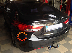 Фаркоп Hyundai Elantra MD 2011-2015 (Хендай Елантра MD), фото 4