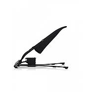 Дитячий шезлонг гойдалка Cavoe Bebe meteorite чорний 2 положення спинки 9 мелодій вібрація, фото 3