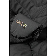 Дитячий шезлонг гойдалка Cavoe Bebe meteorite чорний 2 положення спинки 9 мелодій вібрація, фото 6