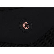 Дитячий шезлонг гойдалка Cavoe Bebe meteorite чорний 2 положення спинки 9 мелодій вібрація, фото 7