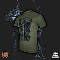 Армейская футболка оливковог цвета "Элитный снайпер", мужские футболки и майки, тактическая и форменная одежда XXL
