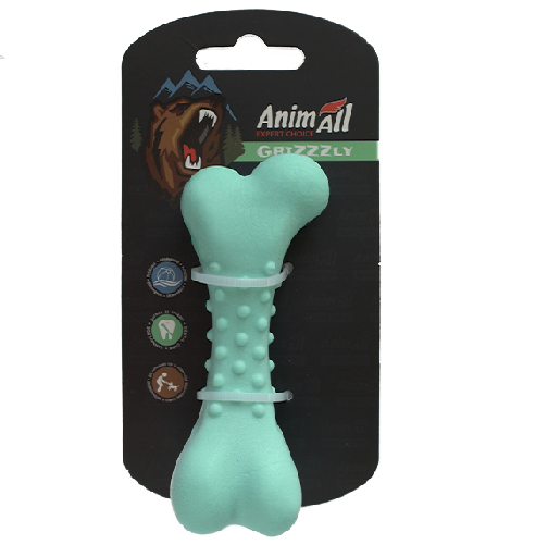 AnimAll GrizZzly 9628 Іграшка для тварин кістка, mint
